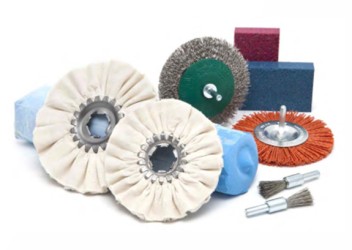 TELA GRAFITATA - FILO E LIME ABRASIVE - POMICINI - CIRCOLARI IN COTONE, FELTRO E FILO INOX